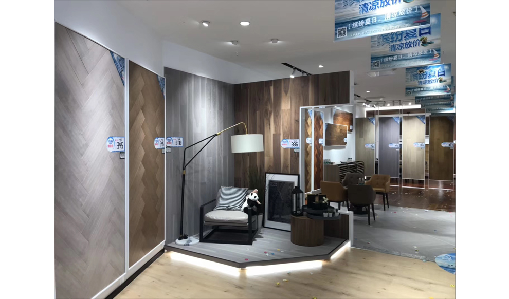 180㎡门店实景展示4