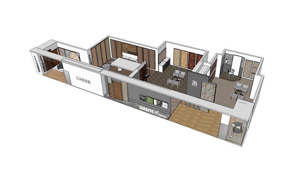 150㎡门店实景展示2